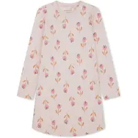 Schiesser Chemise de nuit ' Nightwear ' rose / blanc naturel