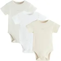 Cool Club Barboteuse / body beige / blanc