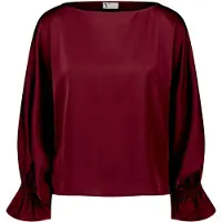 Vera Mont Chemisier rouge foncé