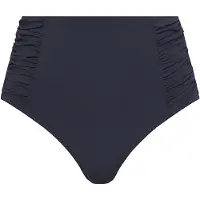 SEA LEVEL Bas de bikini 'Gathered' bleu foncé