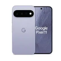 Google Pixel 11, résolution 1080 x 2424 pixels, 12 Go de mémoire, 256 Go de stockage, appareil photo 48 mégapixels, système d'exploitation Android 17, couleur : lavande