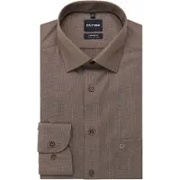Olymp Chemise beige foncé