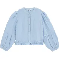 We fashion Chemisier bleu clair