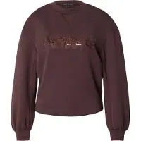 Armani Exchange Sweat-shirt rouge rouille