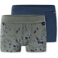 Schiesser Sous-vêtements ' Fine Rib Multi ' bleu foncé / kaki