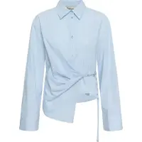 My Essential Wardrobe Chemisier 'MWBella' bleu clair / blanc