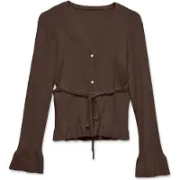 Vero Moda Cardigan brun foncé