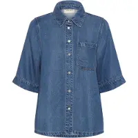 Cream Chemisier 'Marelli' bleu denim
