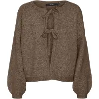 Vero Moda Cardigan 'VMBow' marron chiné