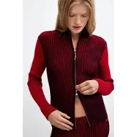 Desigual Cardigan rouge / noir