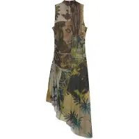 Desigual Robe vert / mélange de couleurs