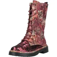 LAURA VITA Bottes rouge rubis