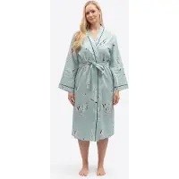 Cyberjammies Robe de chambre 'Grace' bleu pastel / noir / blanc cassé