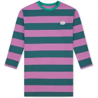Schiesser Chemise de nuit ' Nightwear ' pétrole / baie / rose