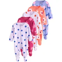 Next Pyjama bleu clair / violet clair / corail / magenta