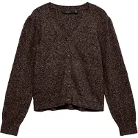 Vero Moda Cardigan 'VMDoffy' marron chiné