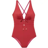 LASCANA Maillot de bain rouge sang