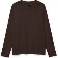 Vero Moda T-shirt 'VMPAULINA' brun foncé