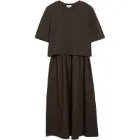 s.Oliver Robe brun foncé