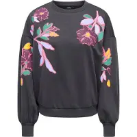 ONLY Sweat-shirt 'ONLBROOKE' jaune / menthe / mûre / noir