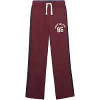 Superdry Pantalon 'Athletic Essentials' beige clair / lie de vin / noir