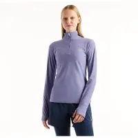 New Balance T-shirt fonctionnel 'Sport Essentials Space Dye Quarter Zip' violet / violet foncé