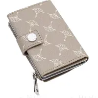 JOOP! Porte-monnaies 'C-Four' taupe / blanc