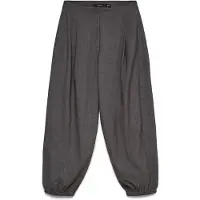 Vero Moda Pantalon à pince 'VMTexas' gris chiné