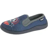 Beppi Pantoufle 'Indoor Shoe' bleu