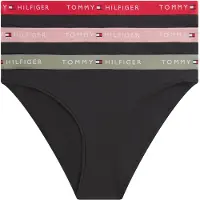 Tommy Hilfiger Underwear Slip 'Essential' kaki / rose ancienne / rouge / noir