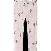 Name It Mini Leggings bleu clair / rose / rose / noir