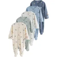 Next Pyjama crème / bleu fumé / saphir / bleu clair / menthe