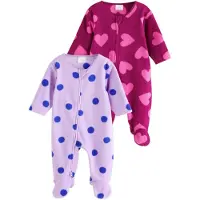 Next Pyjama violet clair / rose foncé