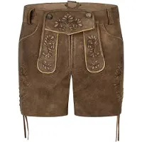 Spieth & Wensky Pantalon folklorique 'Kyla' marron