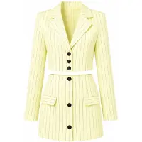 Elara Jupe jaune / gris