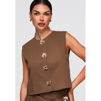 OMBRE Gilet marron