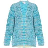IZIA Cardigan turquoise