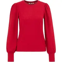 We fashion Chemisier rouge vif