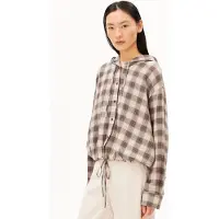 Armedangels Chemisier beige / marron