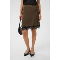 Kaffe Jupe 'KAJane' marron