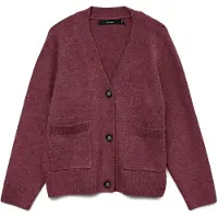 Vero Moda Cardigan 'VMBOOM' lie de vin