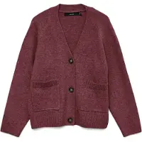 Vero Moda Cardigan 'VMBOOM' lie de vin