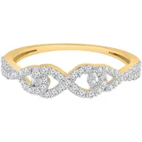 Diamant Exquis Bague or