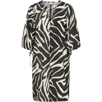 ONLY Carmakoma Robe 'CARCarrie' beige clair / noir