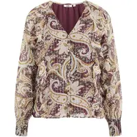 We fashion Chemisier curry / vert / baie / blanc