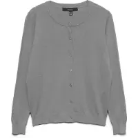 Vero Moda Cardigan 'VMSILJE' gris chiné
