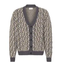 Solid !Solid Vestes en maille 'SDVarian' moutarde / gris / blanc