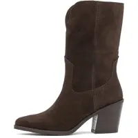 Rylko Bottes de cowboy brun foncé