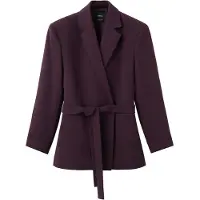 Mango Blazer 'IGUANA' lie de vin
