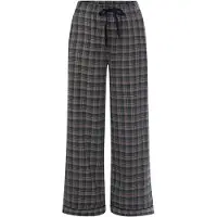 Marie Lund Pantalon de pyjama gris / sapin
